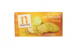Nairns Stem Ginger Oat Biscuits  Box  200 grams
